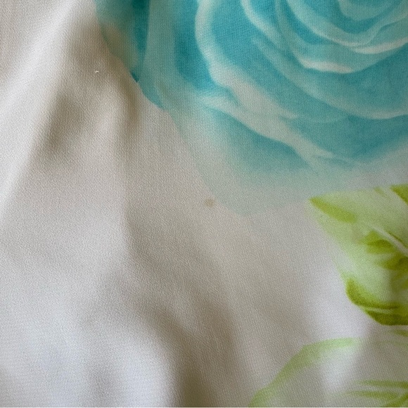 SWEET HEART ROSE Big Girl’s Floral Party Dress White Chiffon Pretty Girly, Sz 10 - Picture 14 of 15